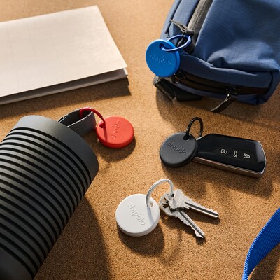 Chipolo POP Bluetooth Tracker, Assorted Colors, 4/Pack (RWS.0000008)