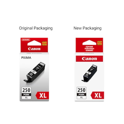 Canon 250XL Black High Yield Ink Cartridge (6432B001)