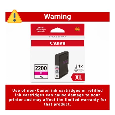 Canon PGI-2200 XL Magenta High Yield Ink Cartridge (9269B001)