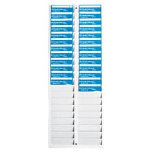 Pyramid Badge Rack, 40 Pockets (500-4)