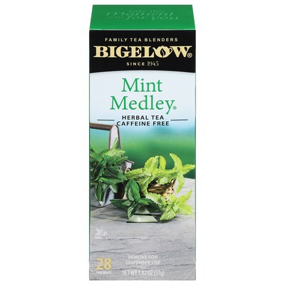 Bigelow Medley Mint Tea Bags, 28/Box (RCB003931)