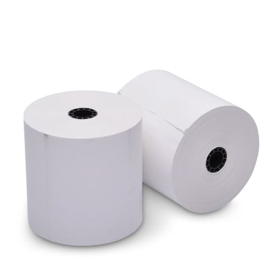 Domtar Thermal  Multi-Purpose Paper Rolls, 3 1/8 x 273, Phenol Free, 50 Rolls/Carton (9078-2488)