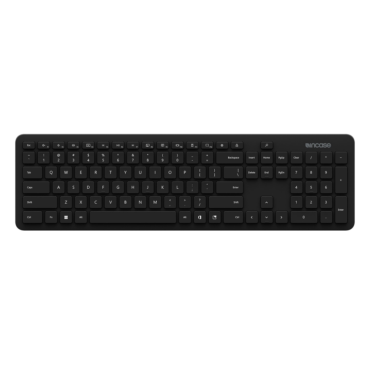 Incase Designed by Microsoft Bluetooth Wireless Keyboard, Black (QSZ-00001)