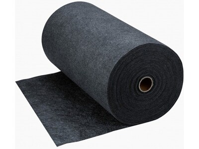 NoTrax Grip-Sorb Absorbent Mat, 1200 x 34, Charcoal (048S3100CH)