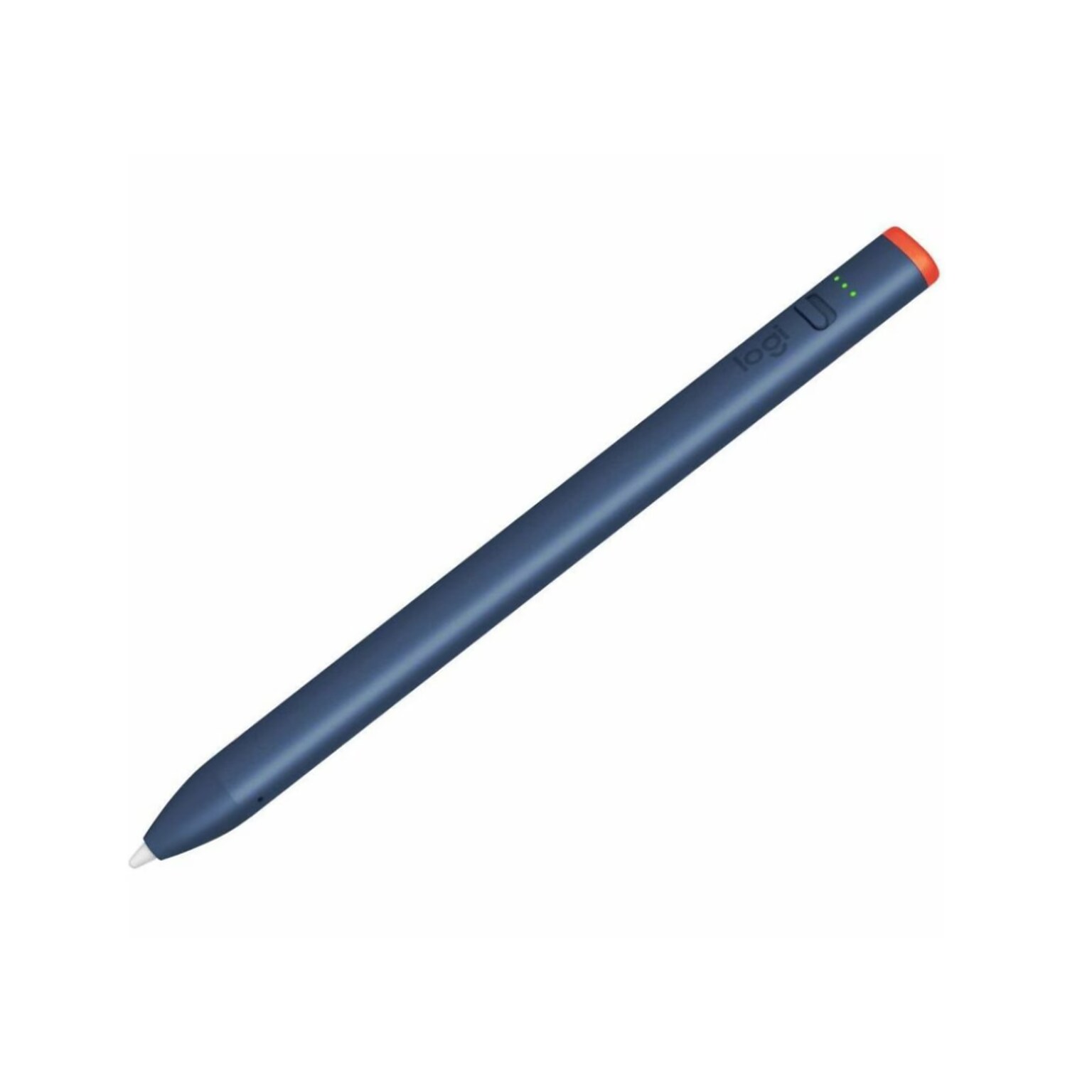 Logitech Education Edition Crayon Stylus for iPads (USB-C Models), Navy Blue/Orange (914-000078)