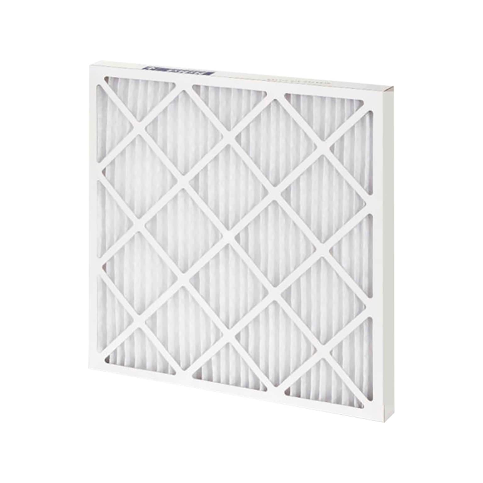 Global Industrial 12 x 12 x 1 Pleated Air Filter, MERV 10, Dozen (B2318726)