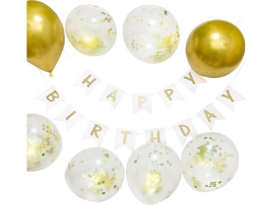 Pukka Pad Birthday Kit, Champagne Gold/White (OTW467)