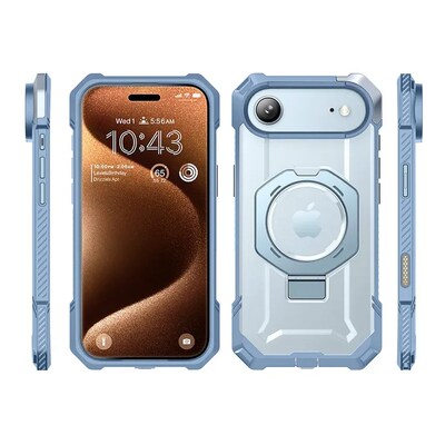 SUPCASE Unicorn Beetle Grip MagSafe Case for iPhone 17 Air, Shock Absorbing, Arctic (SUP-iPhone2025Air-UBGrip-Arctic)