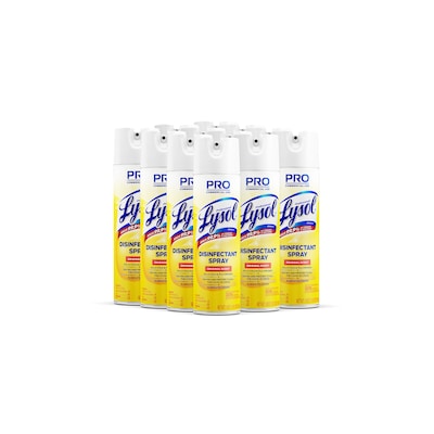 Lysol Professional Brand III Disinfectant Spray, Original, 19 oz. Canisters, 12/Carton (3624104650CT