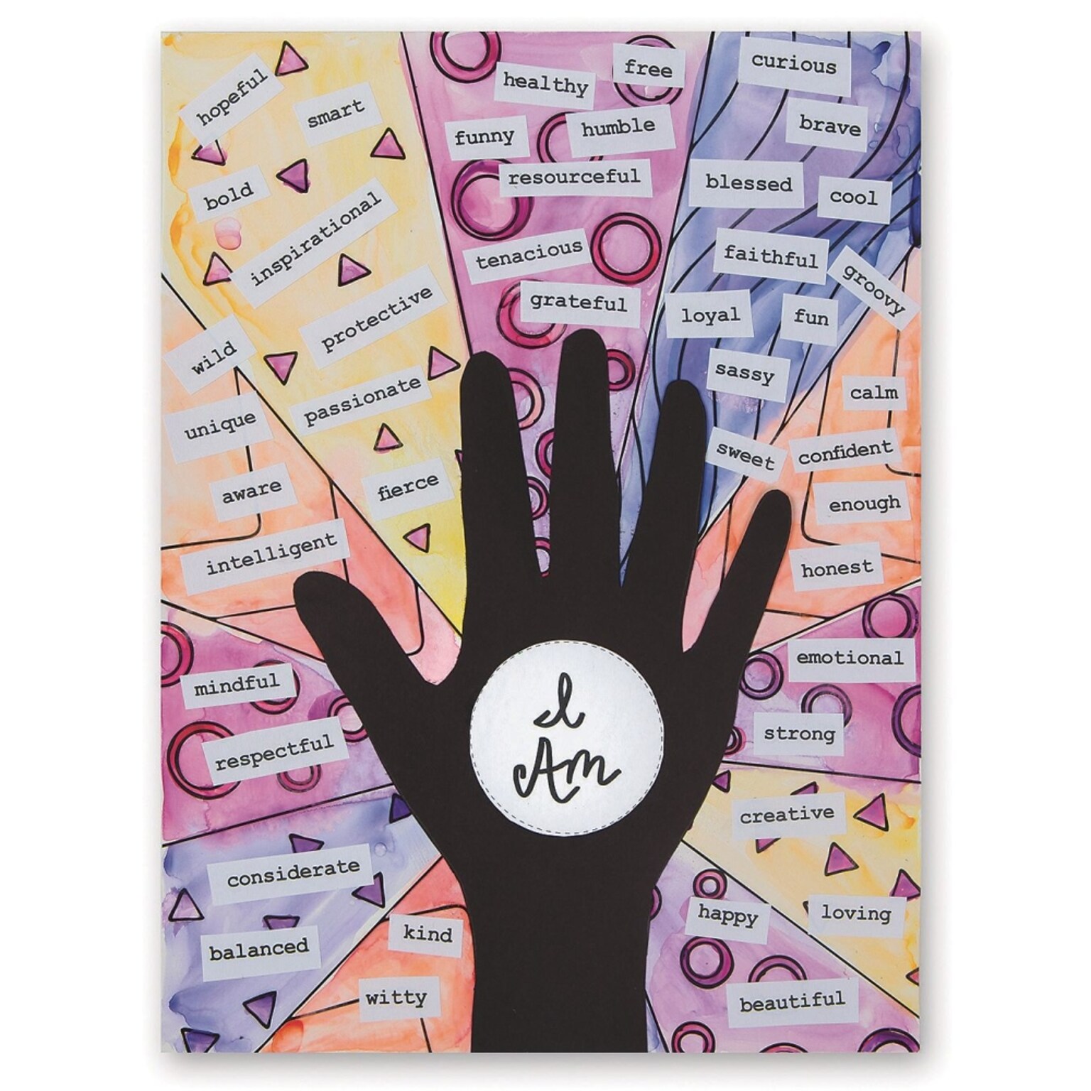 S&S I Am Collages Craft Kit, 24/Pack (GP3326)