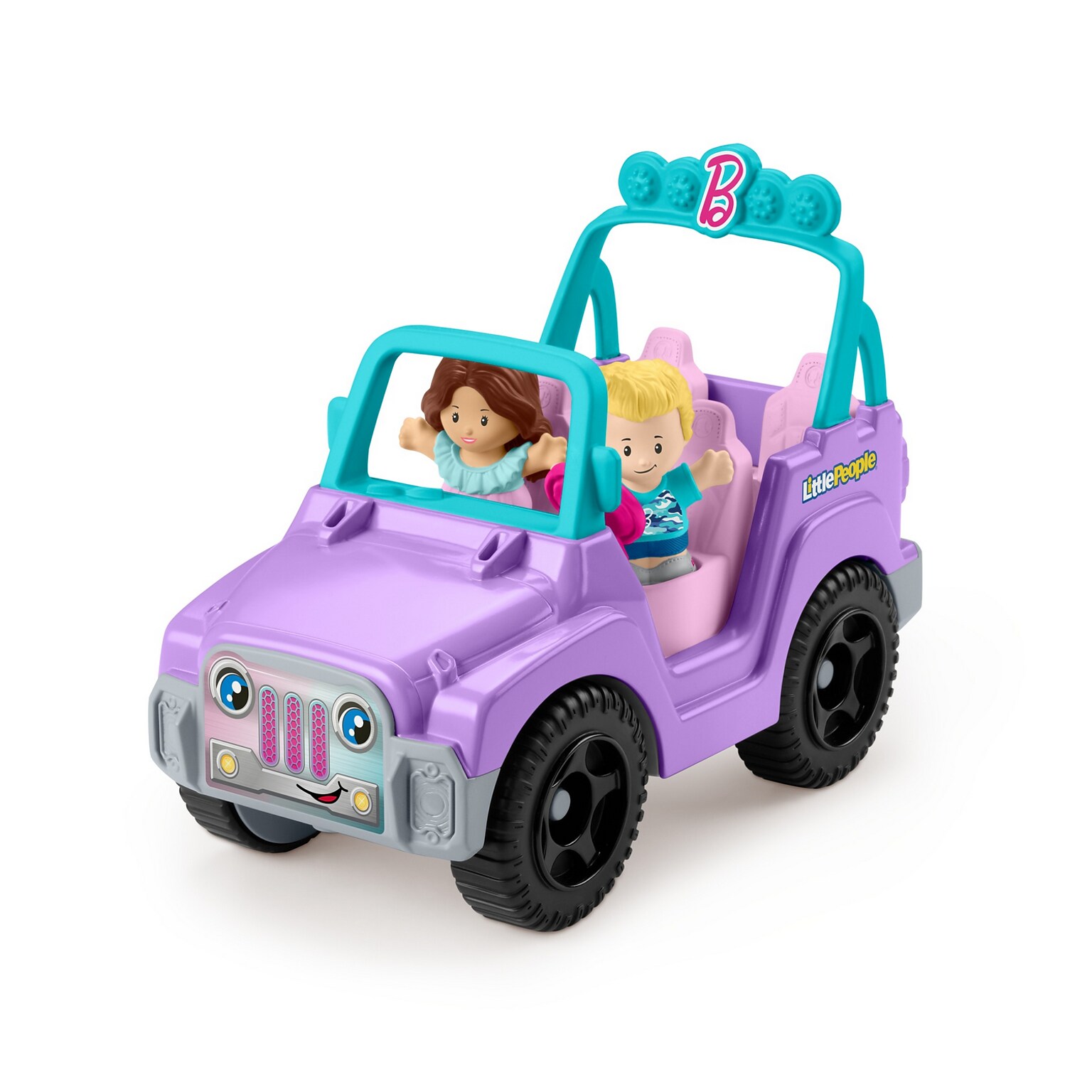 Fisher-Price Barbie Beach Cruiser by Little People, 2/Pack (HJW77)