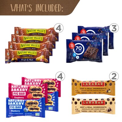 Break Box Pros Healthy Snack Mix, Assorted, 23/Pack (700-00001)