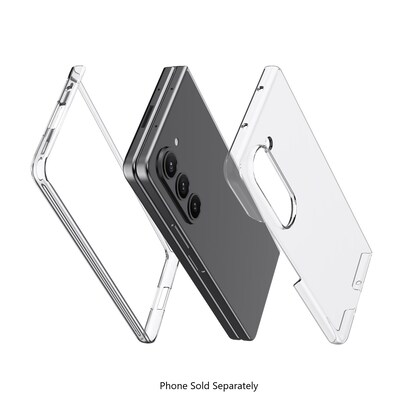 SaharaCase Venture Phone Case for Samsung Galaxy Z Fold6, Shock Absorbing, Clear (CP00593)