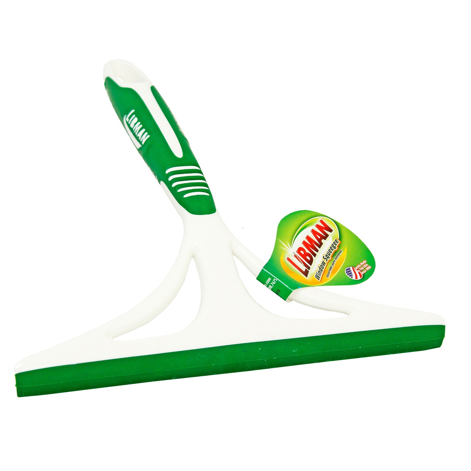 Libman 9 Squeegee, Green/White, 6/Carton (1070006)