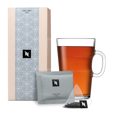 Nespresso Earl Grey Black Tea Bags, 25/Box (157017)