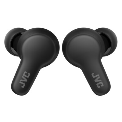 JVC Gumy Wireless Earbuds, Bluetooth, Black (JVCHAA7T2B)