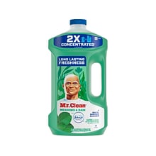 Mr. Clean Multi-Surface Cleaner Degreaser, Meadows & Rain Scent, 2 Qt., 4/Carton (10725)