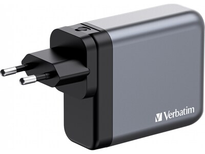 Verbatim USB Type-C Wall Charger, Gray/Black (32203)
