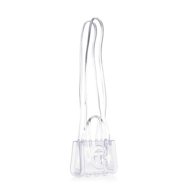 Melissa x Telfar Small Jelly Shopper II Clear