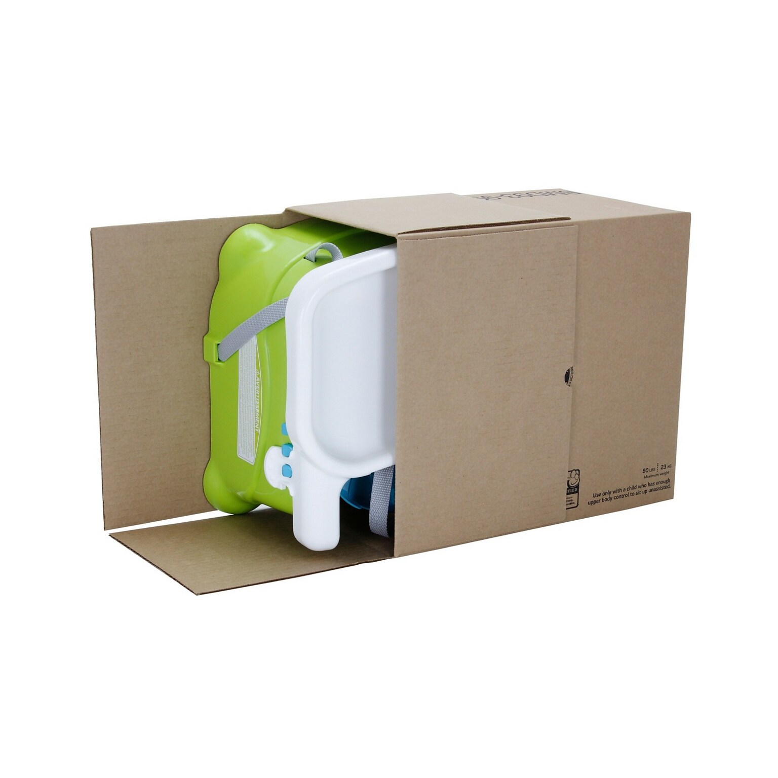Fisher-Price Healthy Care Booster Seat, Green (BMD93)