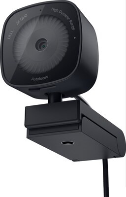 Dell HD 2K QHD WebCam, Tripod Mount, Black (WB3023-DDAO)