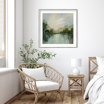 Amanti Art Cool Spring Day by Silvia Vassileva Wood Framed Wall Art Print, 33 x 33 (A42677390572)