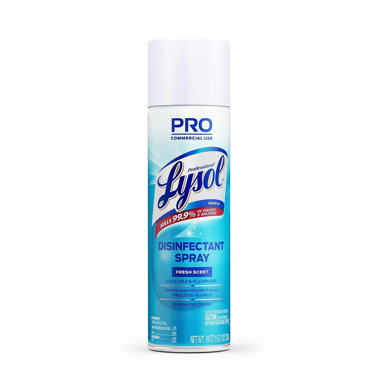 Lysol Professional Brand III Cleaner Disinfectant, Fresh, 19 Oz. (3624104675)
