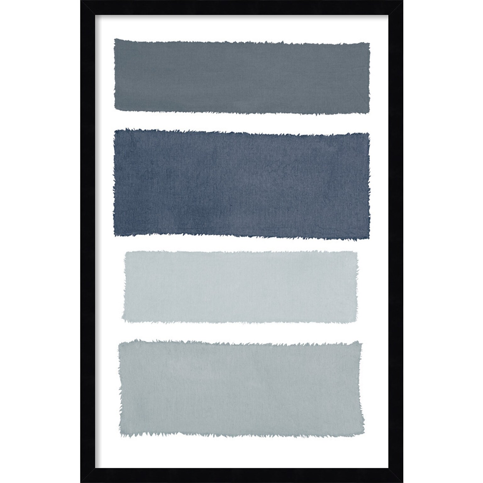 Amanti Art Painted Weaving I Gray by Piper Rhue Wood Framed Wall Art Print, 18 x 26 (A42675461072)