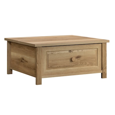 Sauder Hillmont Farm 35W x 31D Coffee Table, Timber Oak (435179)