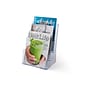 Quill Brand® Literature Holder, 12.62" x  9.5", Clear Plastic (16652-CC)