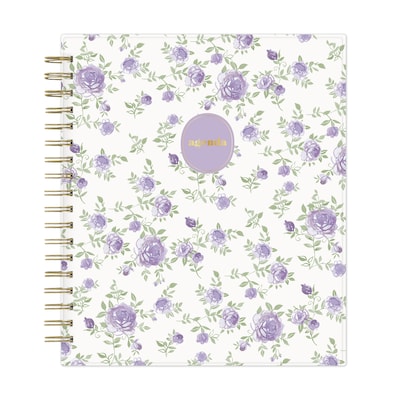 Blue Sky Sincerely Jules 8 x 10 Daily Planner, Purple/White (164243)