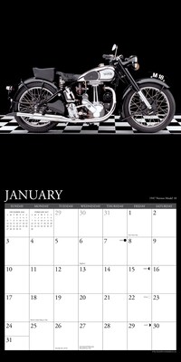 2027 Willow Creek Classic Motorcycles 12" x 12" Monthly Wall Calendar, Assorted Colors (59746)