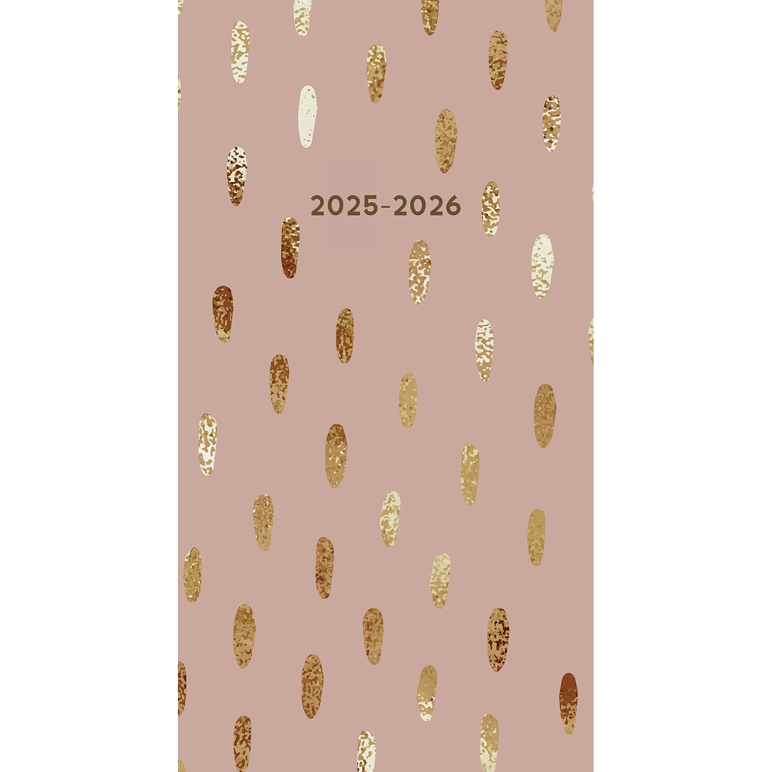 2025-2026 Willow Creek Good as Gold 3.5 x 6.5 Calendar Year Yearly Planner, Paperboard Cover (46999)