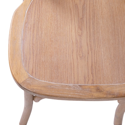 Flash Furniture Advantage Wood X-Back Chair, Armless, Medium White Grain (XBACKMEDWHT)