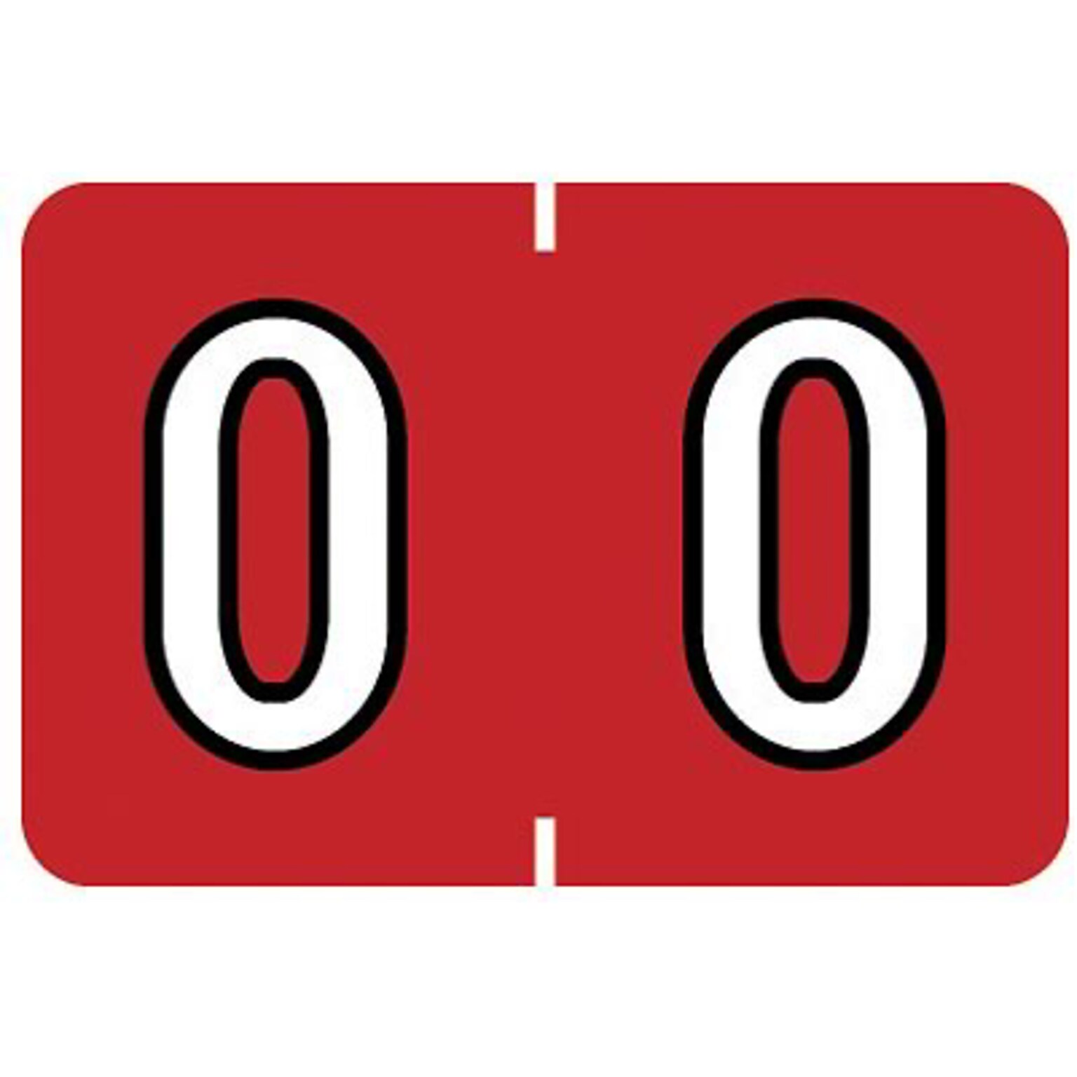 Medical Arts Press® Barkley® & Sycom® Compatible Numeric Sheet Labels; 0
