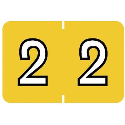 Medical Arts Press® Barkley® & Sycom® Compatible Numeric Sheet Labels; 2