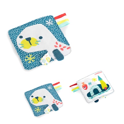 MINILAND Feel to Learn: Crinkly Sensory Paper Sea Lion, Multicolored, (MLE97323)