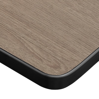 Regency Cain Steel T-Base Training Seminar Table, 66" x 24", Noble Oak/Grey Base (MTRCT6624NOGY)
