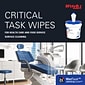 WypAll CriticalClean WetTask Disinfecting Wipes, Wipes/Container, 540/Carton (6471)