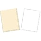 Medical Arts Press® Chart Divider Sheets; Manila, 1,000/Box