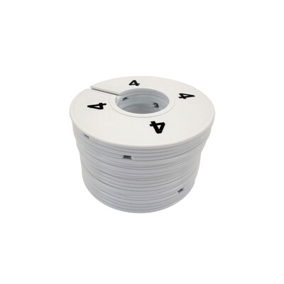 Nahanco Size 4 Plastic Dividers, White (CWB4)