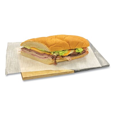 Handy Wacks Interfolded Dry Waxed Paper Deli Sheets, 10.75" x 15", White, 500/Box, 12 Boxes/Carton (HWAEZ15)