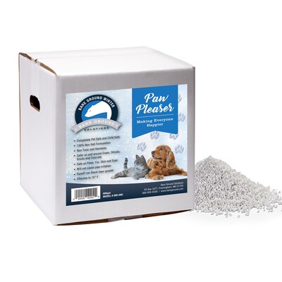 Bare Ground Paw Pleaser Pet Friendly Non Salt Granular Deicer, 40lb Box (PP-40)