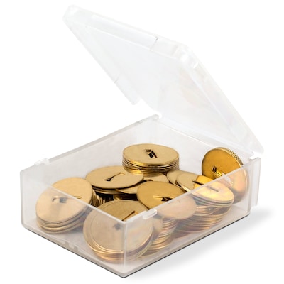 ACCO® Brass Washers, 15/32", Box of 100 (ACC71511)