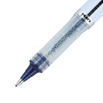 uni-ball Vision Elite Rollerball Pens, Bold Point, Blue/Black Ink, 4/Pack (67182)