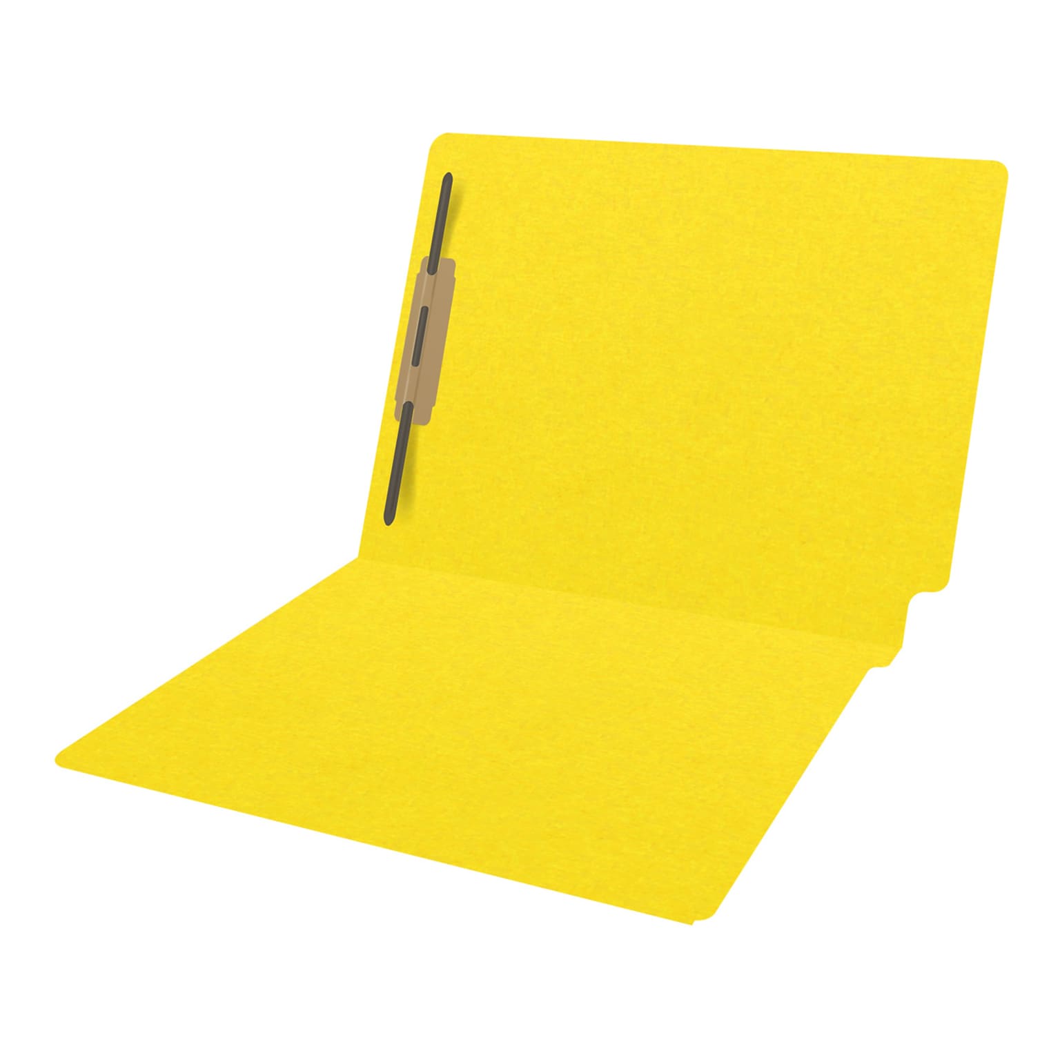 Medical Arts Press Heavy Duty End Tab File Folder, Straight-Cut, Letter Size, Yellow, 40/Box (S-09461-YLW)