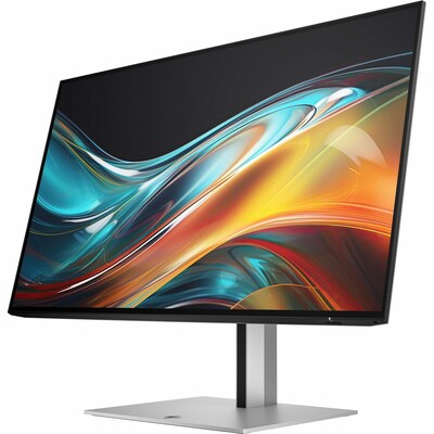 HP Series 7 Pro 23.8" 100 Hz Monitor, Black/Silver (8X530AA#ABA)