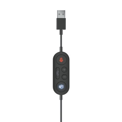 Incase Designed by Microsoft Modern USB-A Stereo Computer Headset, MT Certified (6ID-00012)