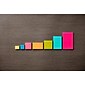 Post-it Notes, 3" x 5", Poptimistic Collection, 100 Sheet/Pad, 5 Pads/Pack (655-5PK)