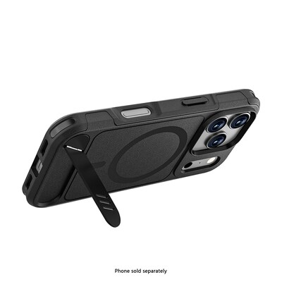 SaharaCase Venture Series MagSafe Phone Case for iPhone 17 Pro Max, Shock Absorbing, Scorpion Black (CP01007)